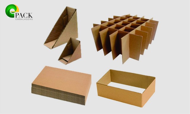 Acessórios de papelão