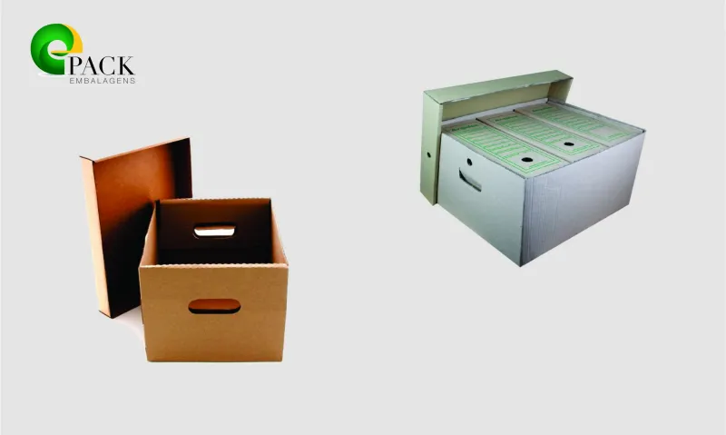 Imagem Ilustrando EPACK EMbalagens