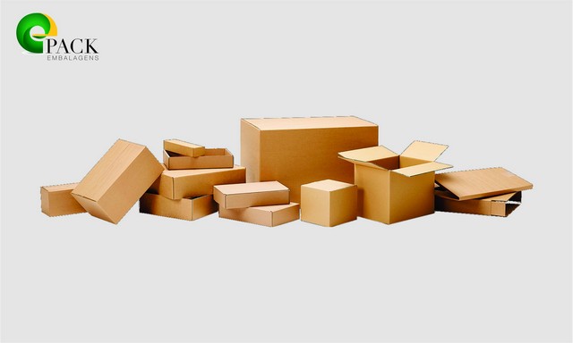 Caixas de papelão para industria