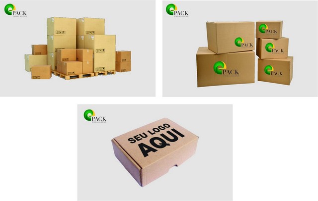 Embalagens de papelão personalizadas